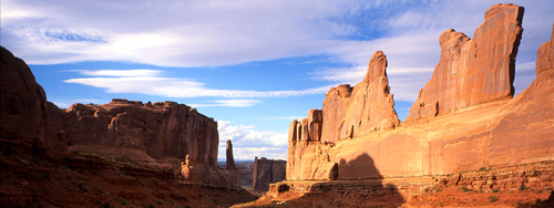 Park Avenue in Arches National Park